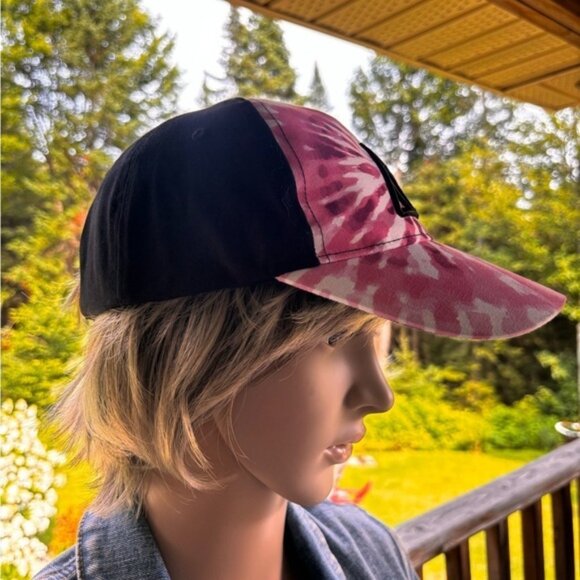 Harry Potter deathly hollow tie dye pink white cap - Picture 3 of 9